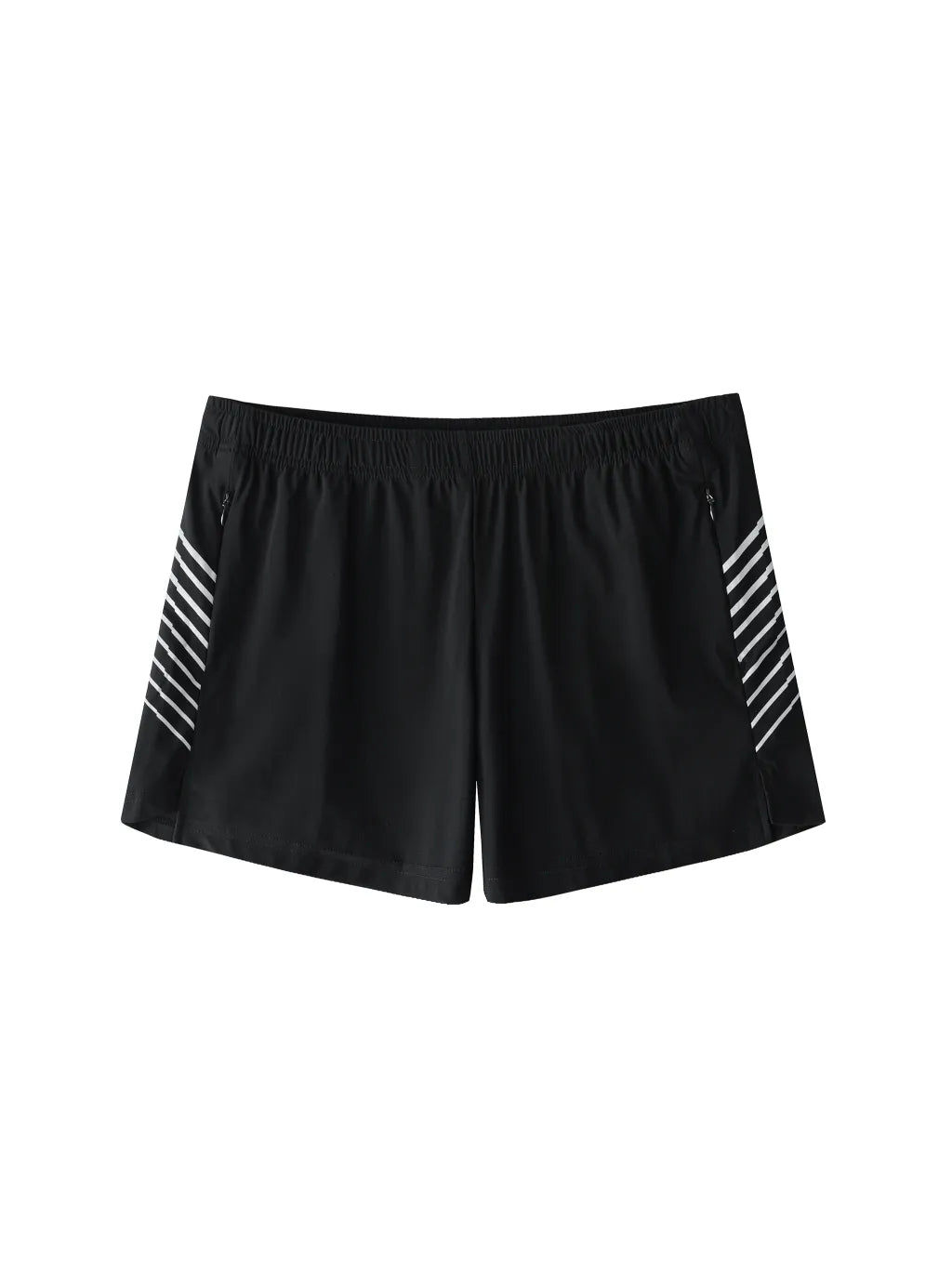 LUXURY TERMINAL - Men's Side-Stripe Performance Shorts