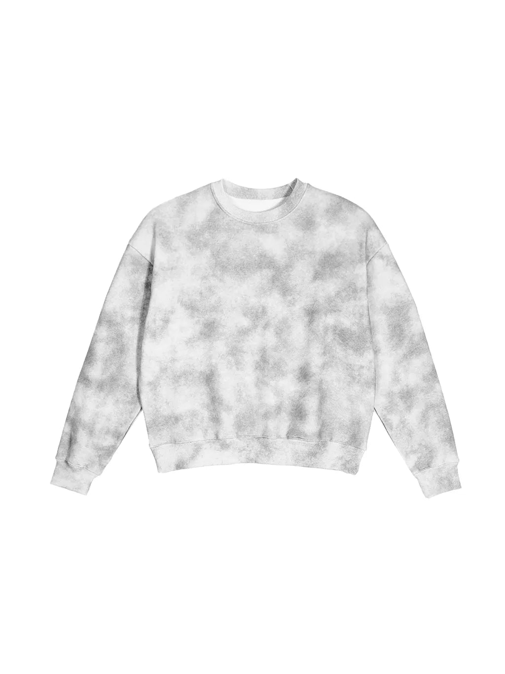 LUXURY TERMINAL - Dirty Washed Boxy Fleeced Sweatshirt