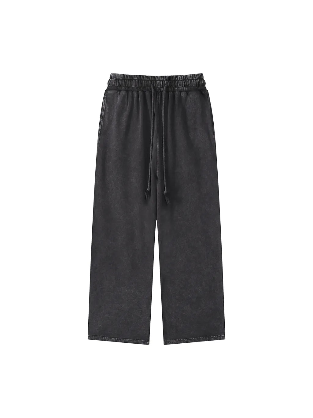 LUXURY TERMINAL - Snow Washed Straight Leg Pants