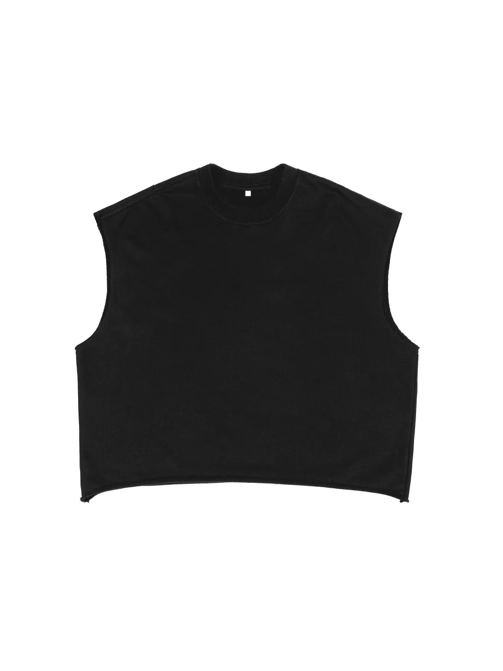 LUXURY TERMINAL - French Terry Boxy Tank Top