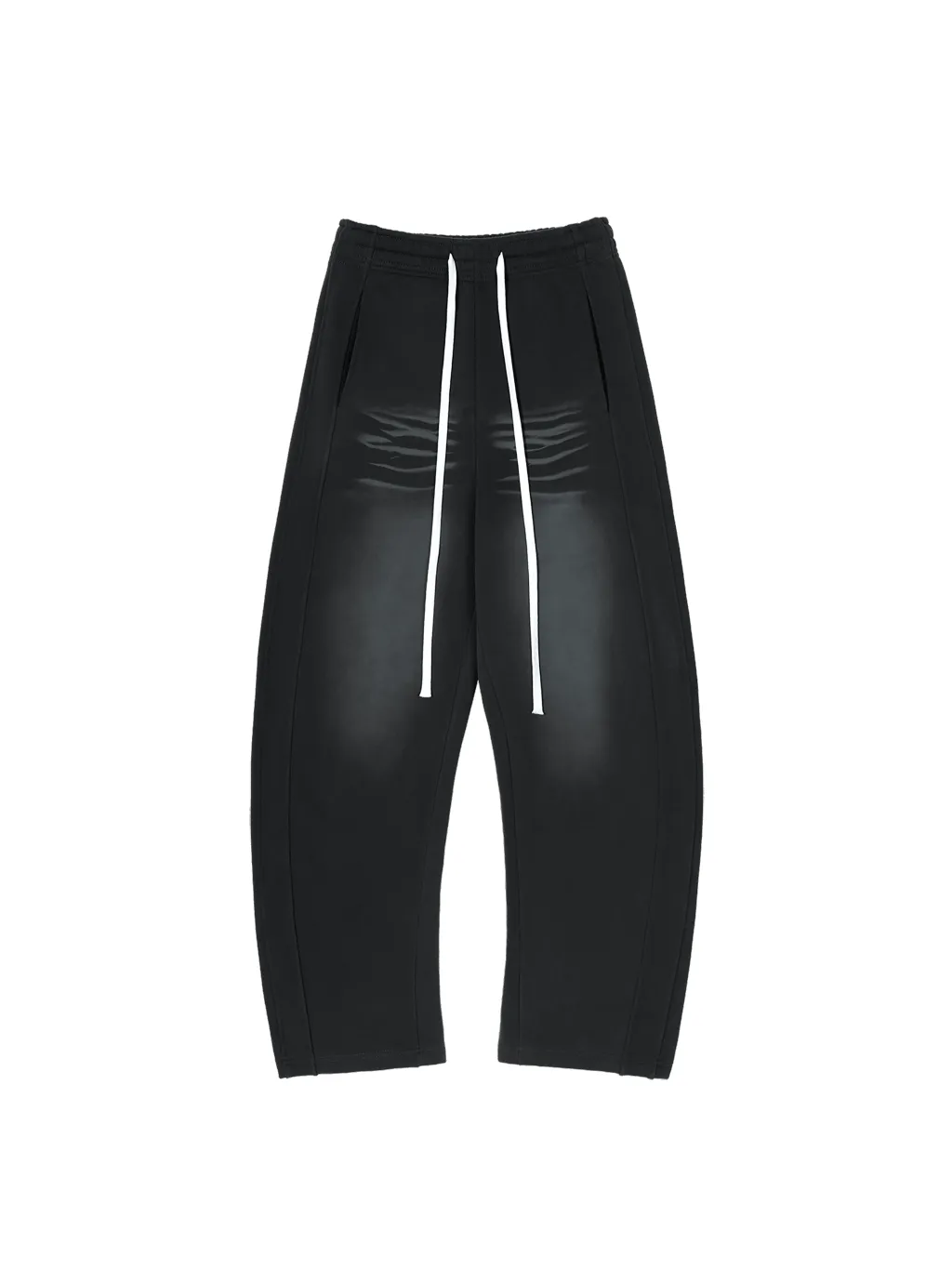 LUXURY TERMINAL - Sunfade Curved Blade Fleece Sweatpants