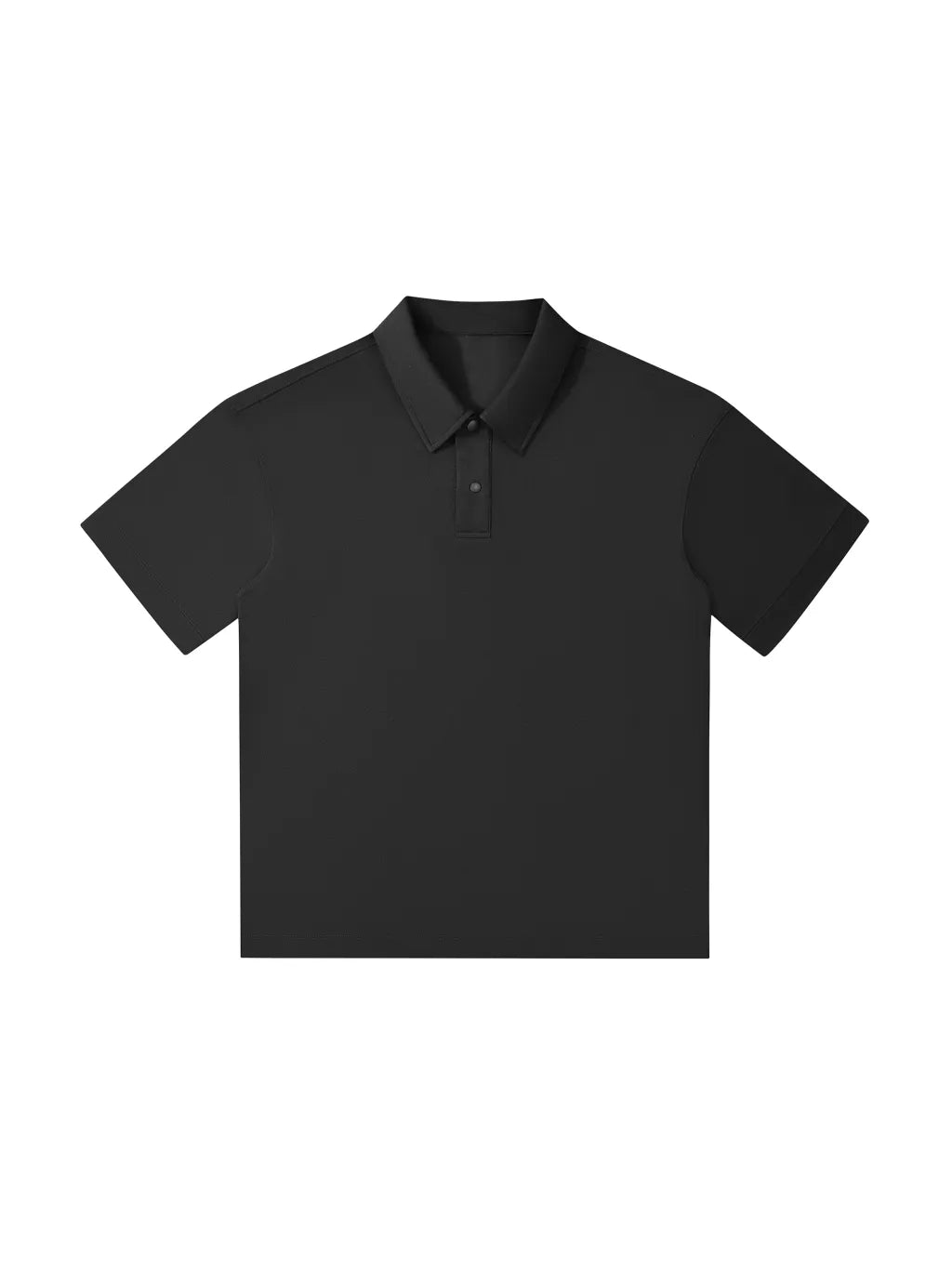 LUXURY TERMINAL - Drop Shoulder Short-Sleeve Polo