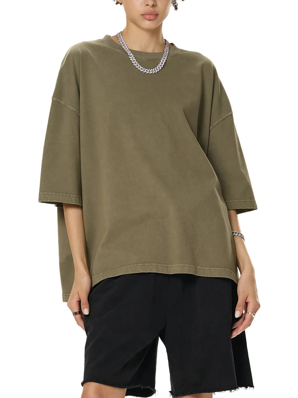 LUXURY TERMINAL - Vintage Washed Boxy T-Shirt
