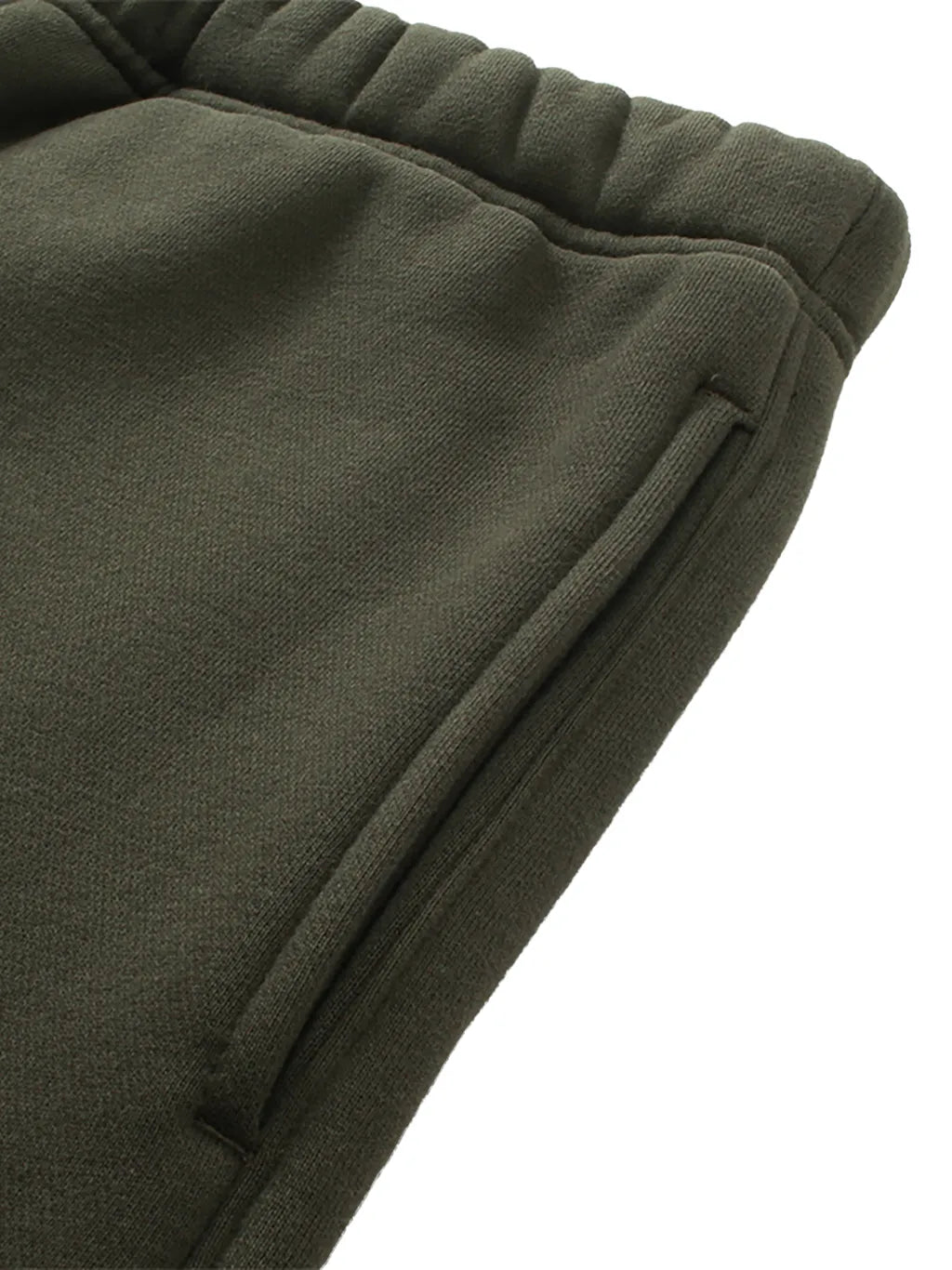 LUXURY TERMINAL - Unisex Solid Color Fleece Straight Leg Pants