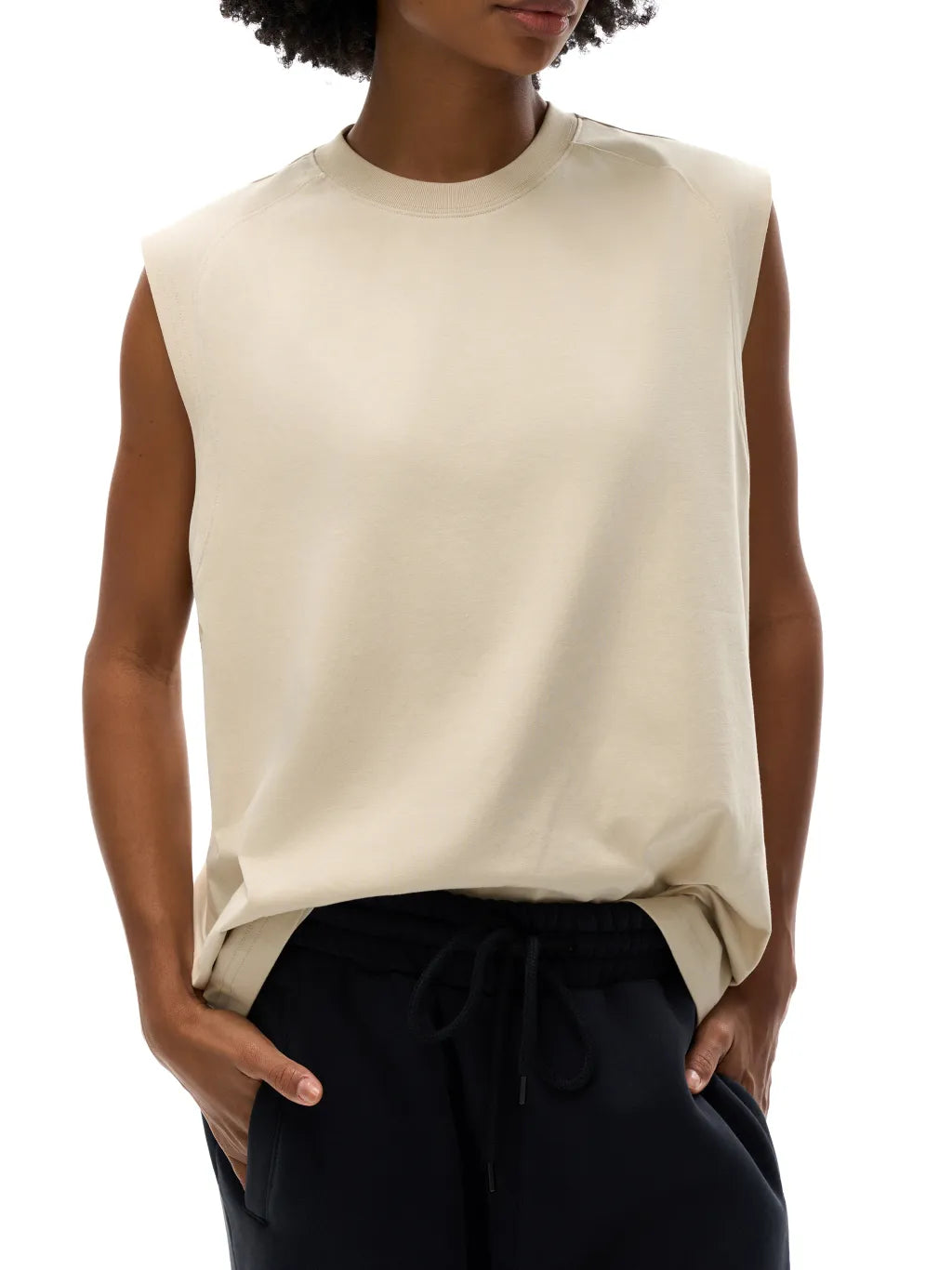 LUXURY TERMINAL - Sorona Quick-Dry Cooling Tank Top