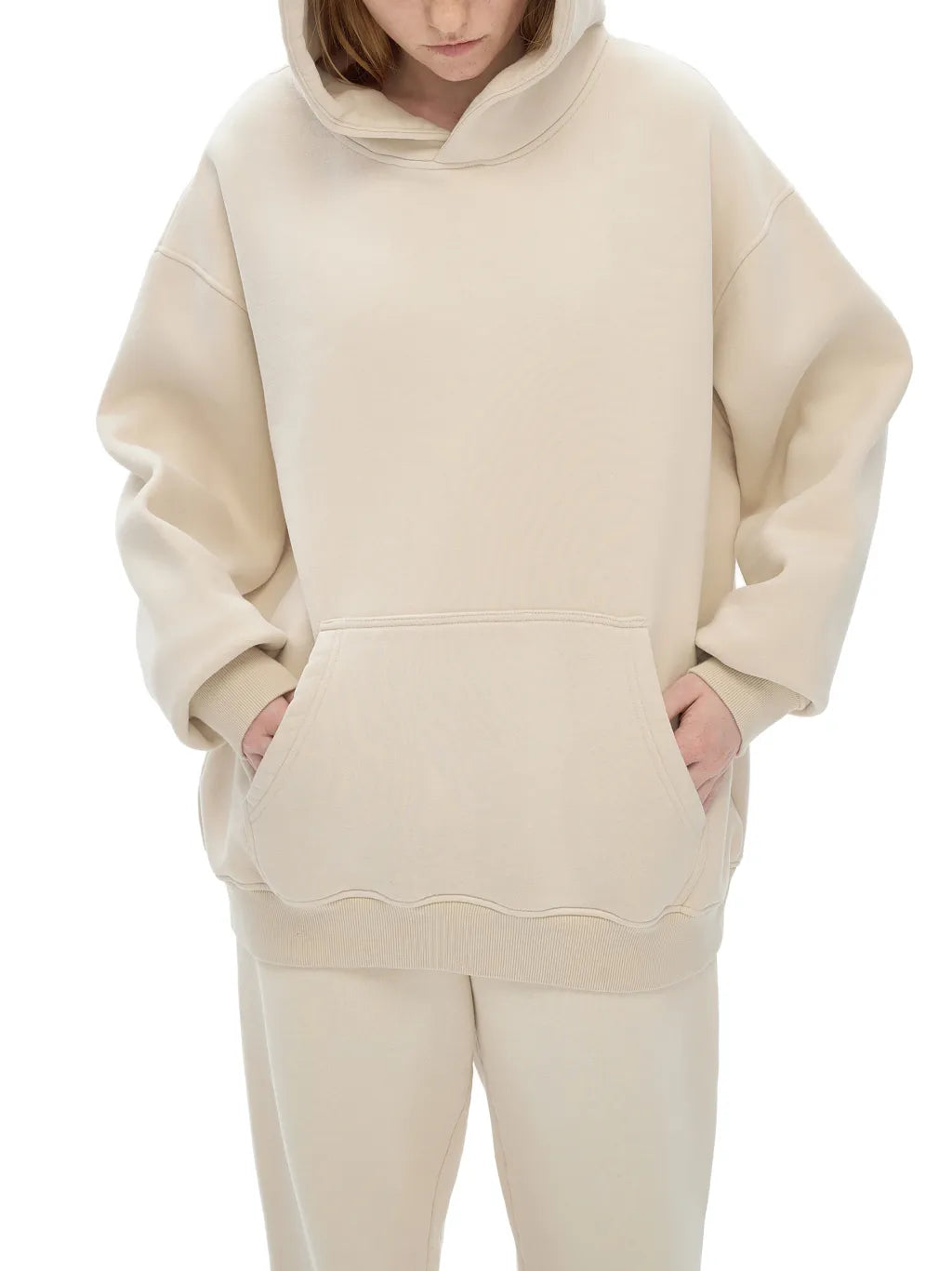 LUXURY TERMINAL - Sunfade Fleeced Hoodie