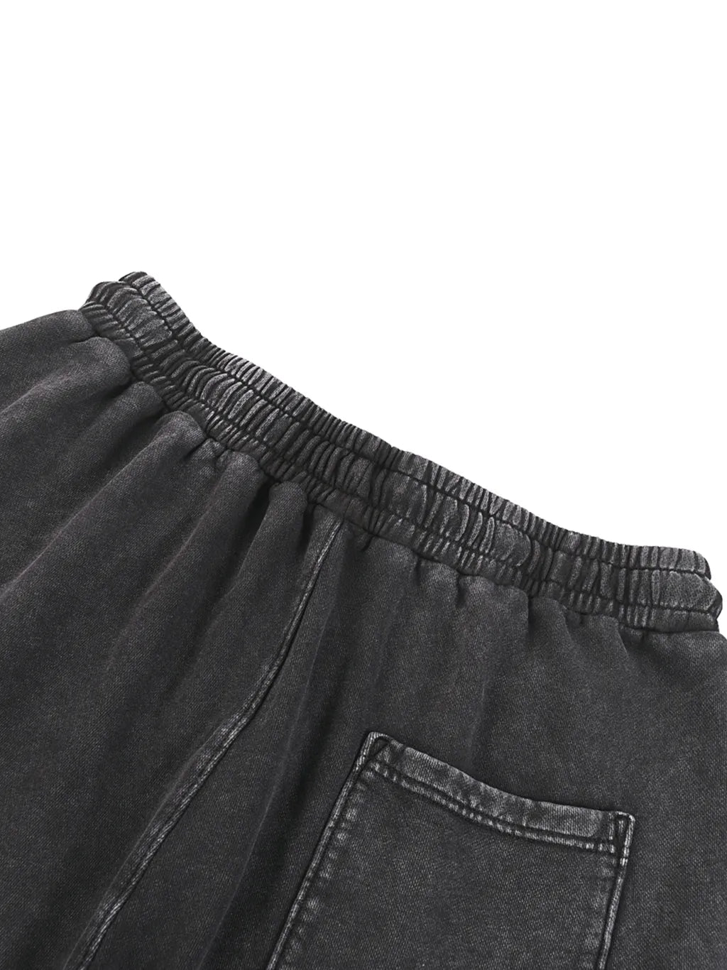 LUXURY TERMINAL - Snow Washed Straight Leg Pants