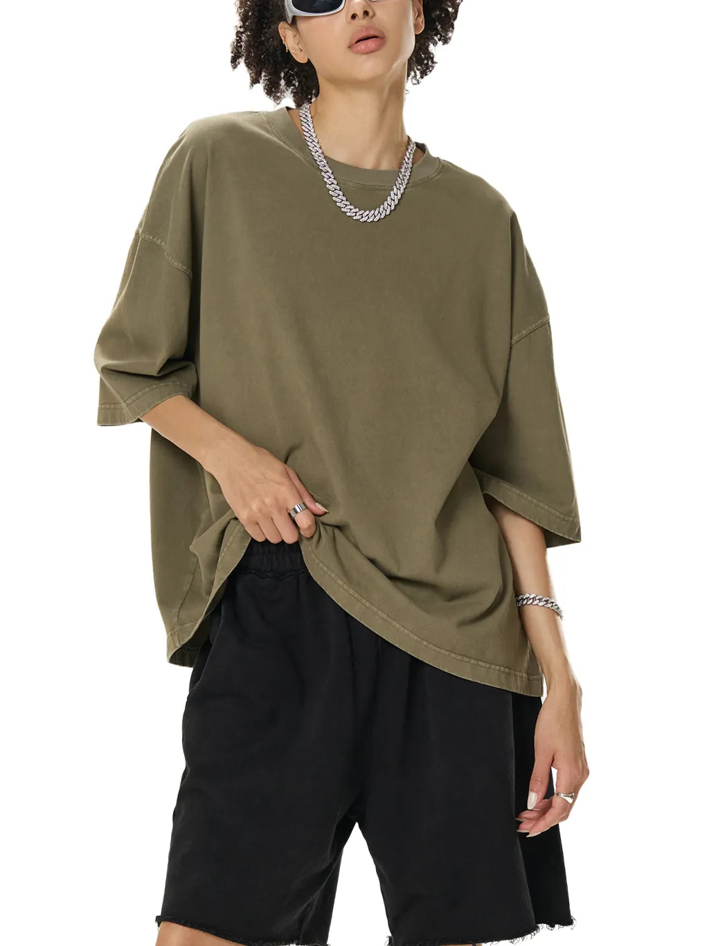 LUXURY TERMINAL - Vintage Washed Boxy T-Shirt