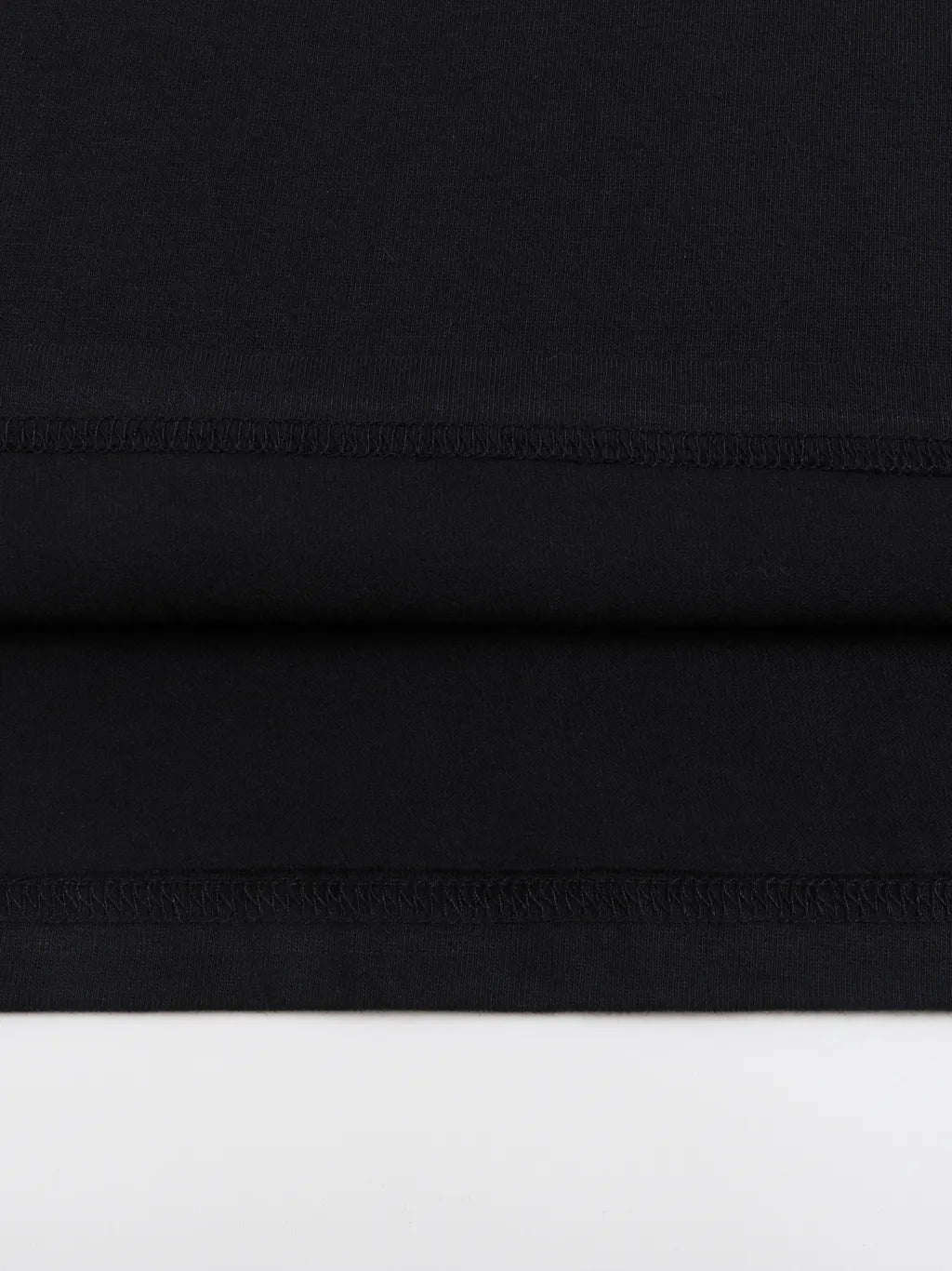 LUXURY TERMINAL - Crew Neck Drop Shoulder Long Sleeve Shirt