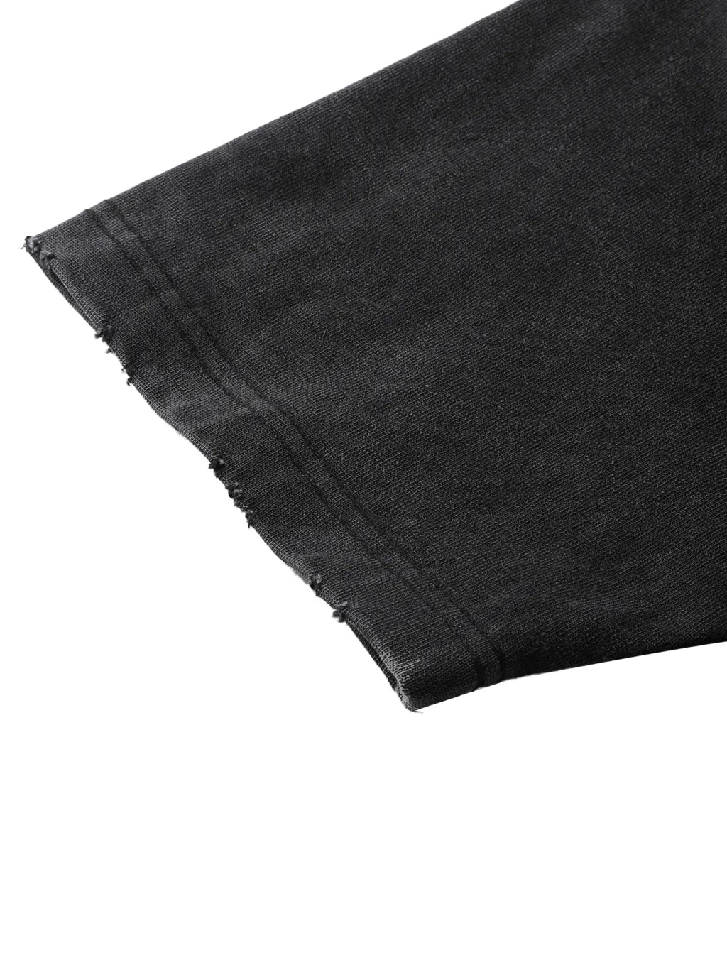 LUXURY TERMINAL - Heavyweight Vintage Washed Frayed T-Shirt