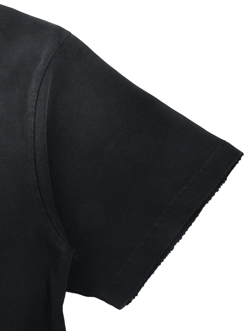 LUXURY TERMINAL - Sun Fade Hand-Frayed Cotton T-Shirt