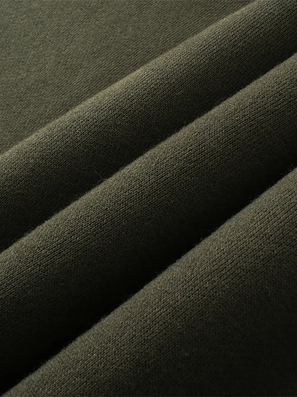 LUXURY TERMINAL - Unisex Solid Color Fleece Straight Leg Pants