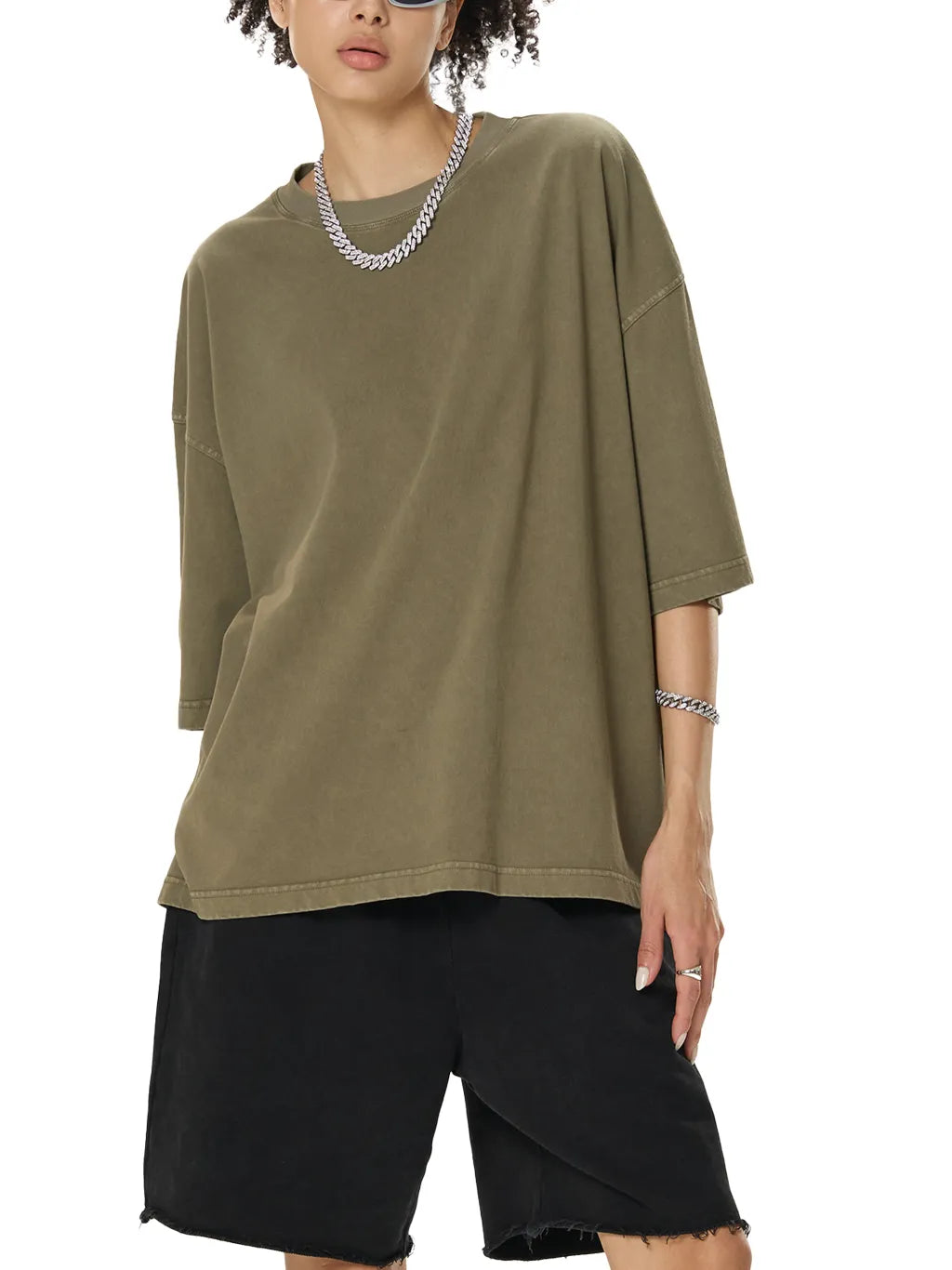 LUXURY TERMINAL - Vintage Washed Boxy T-Shirt