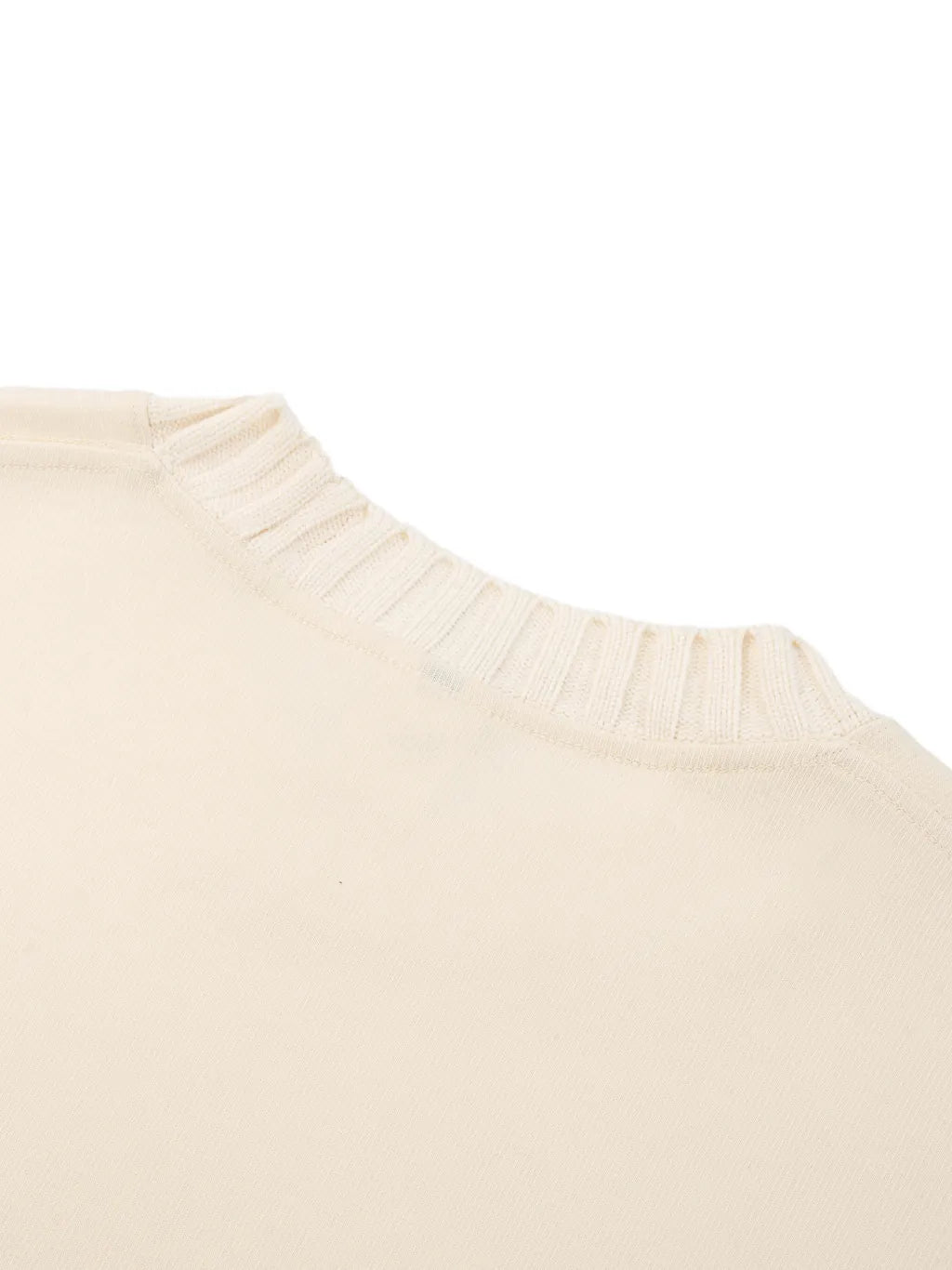 LUXURY TERMINAL - Knitted Round Neck Oversize Sweatshirt