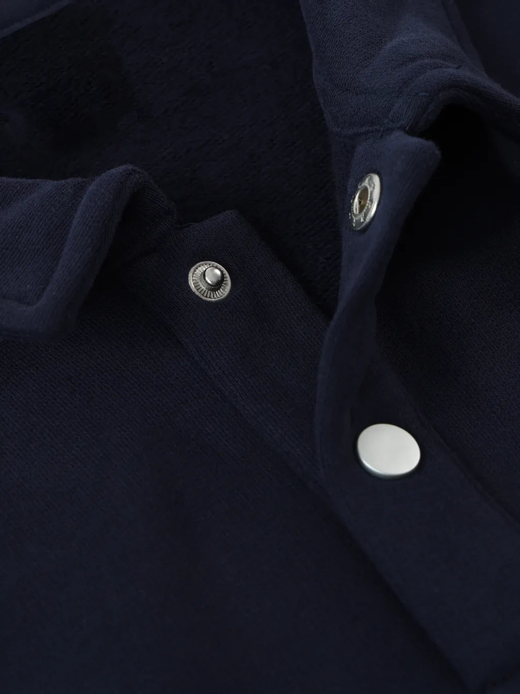 LUXURY TERMINAL - Heavyweight Polo-Collar Sweatshirt