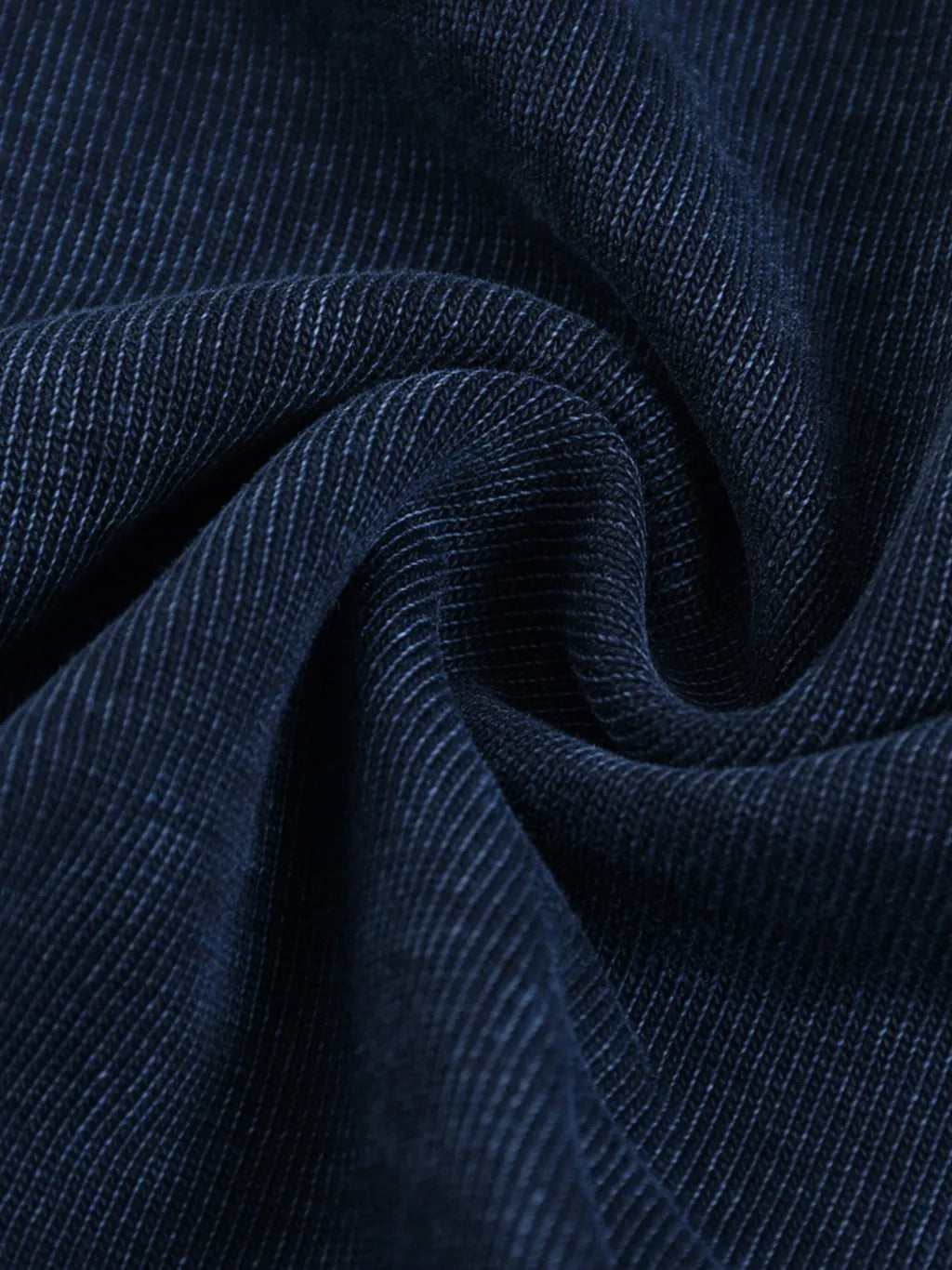 LUXURY TERMINAL - Heavyweight Snow-Washed Polo T-Shirt