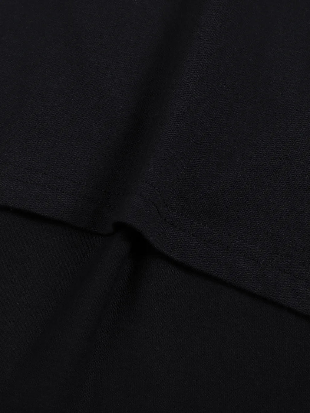 LUXURY TERMINAL - Crew Neck Drop Shoulder Long Sleeve Shirt