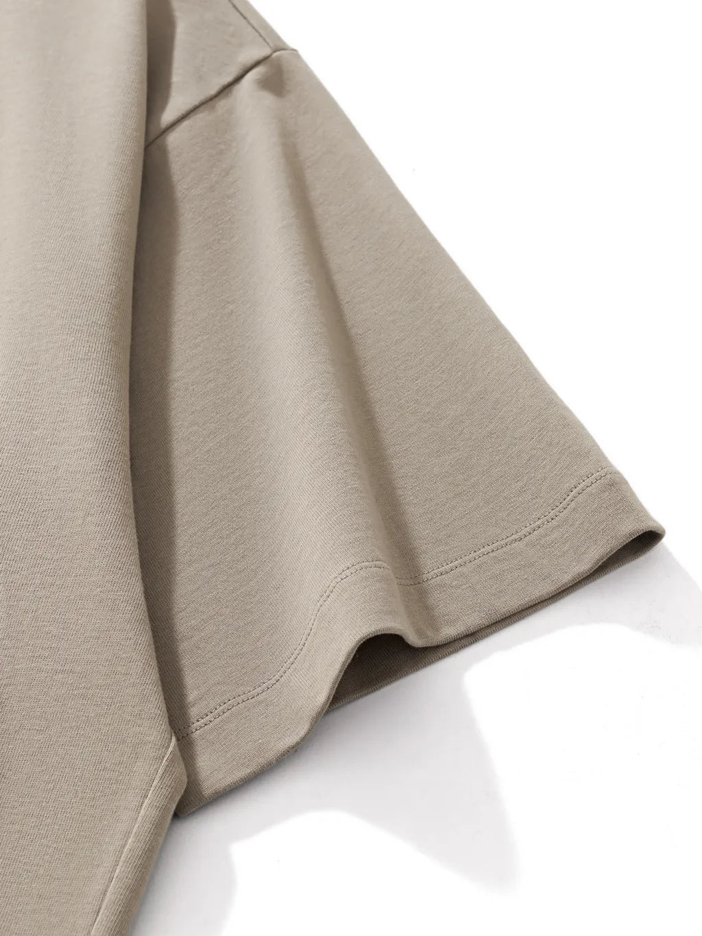 LUXURY TERMINAL - Heavyweight Oversized Mock Neck T-shirt