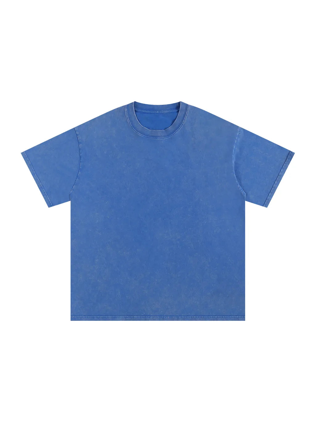 LUXURY TERMINAL - Snow Washed Oversized Cotton T-Shirt