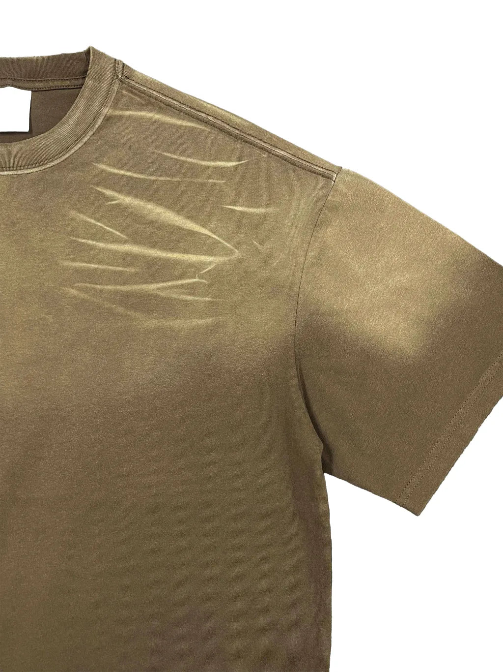 LUXURY TERMINAL - Tiger Stripe Gradient Washed T-Shirt