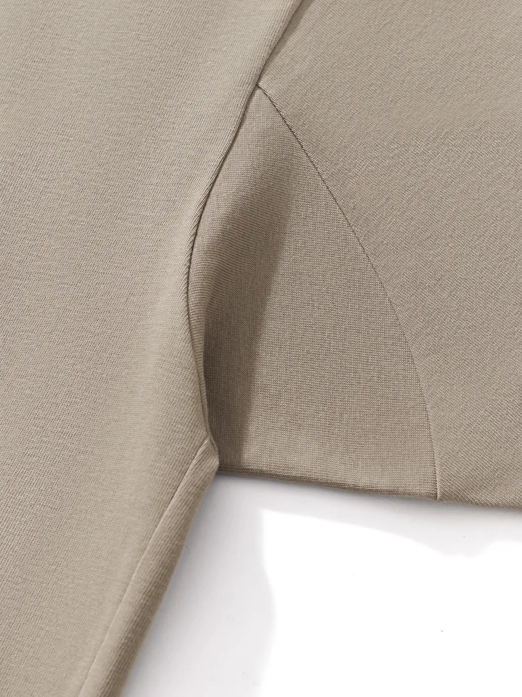 LUXURY TERMINAL - Heavyweight Oversized Mock Neck T-shirt