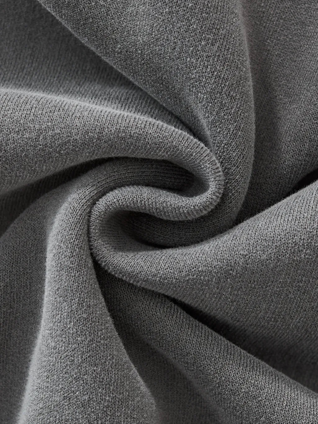 LUXURY TERMINAL - Frayed Enzyme Washed Fleece Hoodie