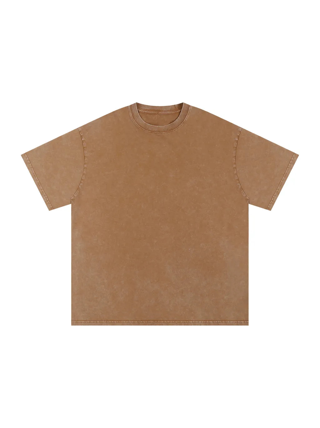LUXURY TERMINAL - Snow Washed Oversized Cotton T-Shirt
