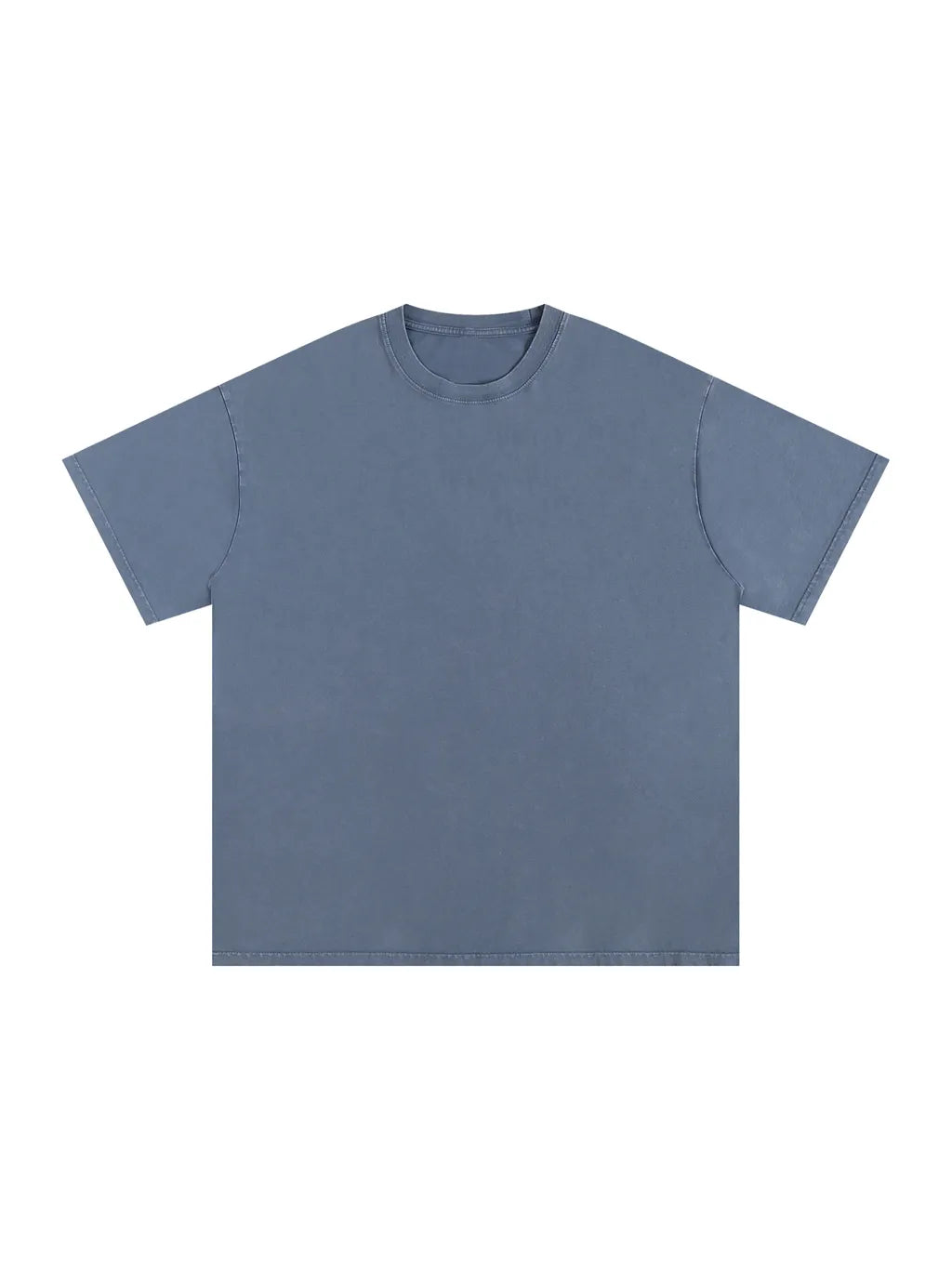 LUXURY TERMINAL - Snow Washed Oversized Cotton T-Shirt