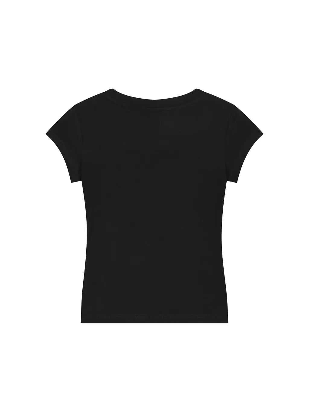 LUXURY TERMINAL - Essential V-Neck Bodycon T-Shirt