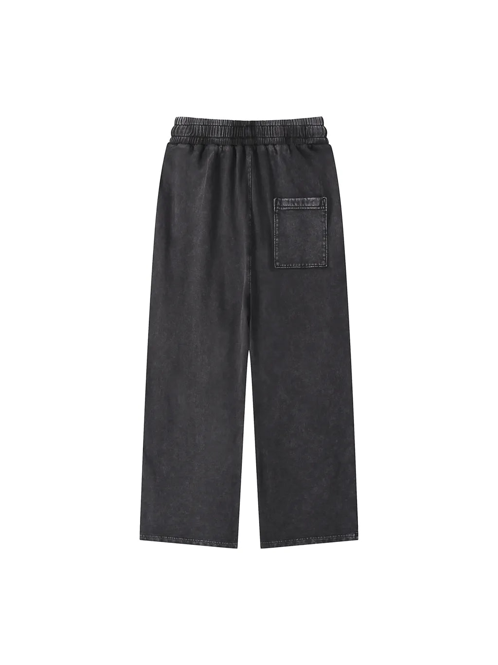 LUXURY TERMINAL - Snow Washed Straight Leg Pants