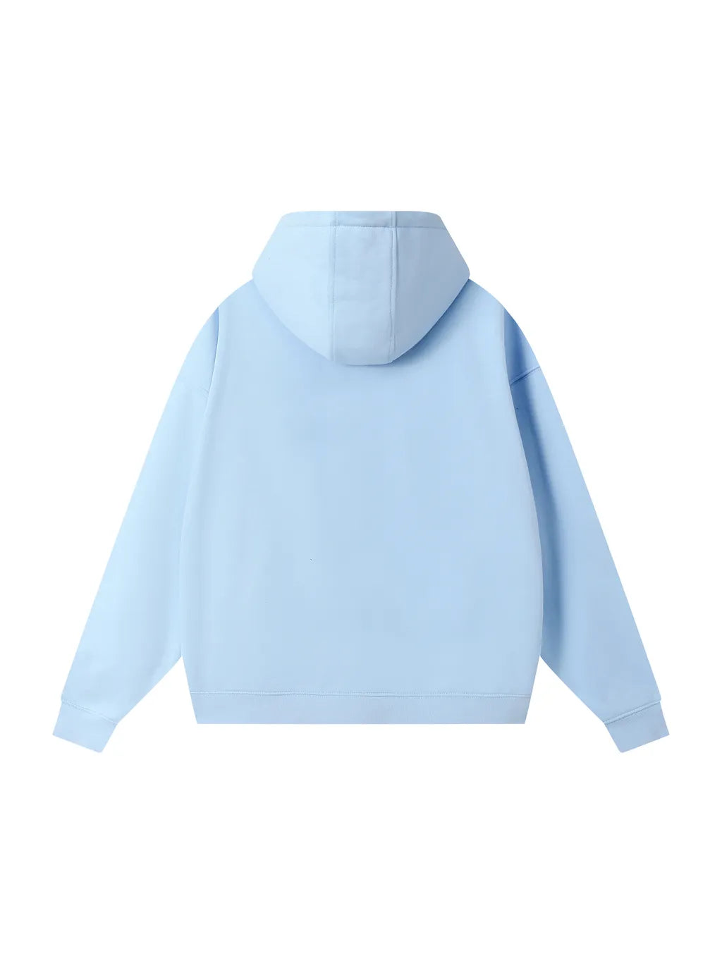 LUXURY TERMINAL - Drop-Shoulder Zip Up Hoodie