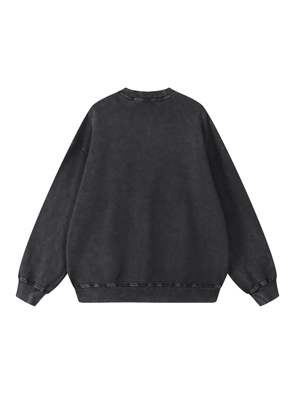 LUXURY TERMINAL - Snow Washed Oversized Sweatshirt