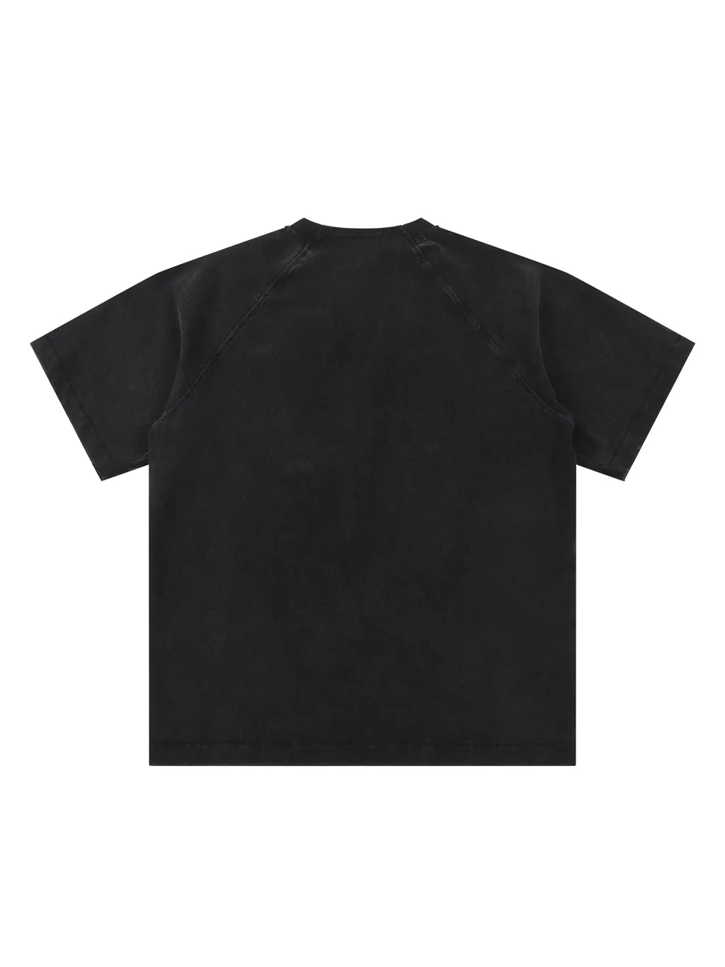 LUXURY TERMINAL - Vintage Washed Raglan Cotton T-Shirt