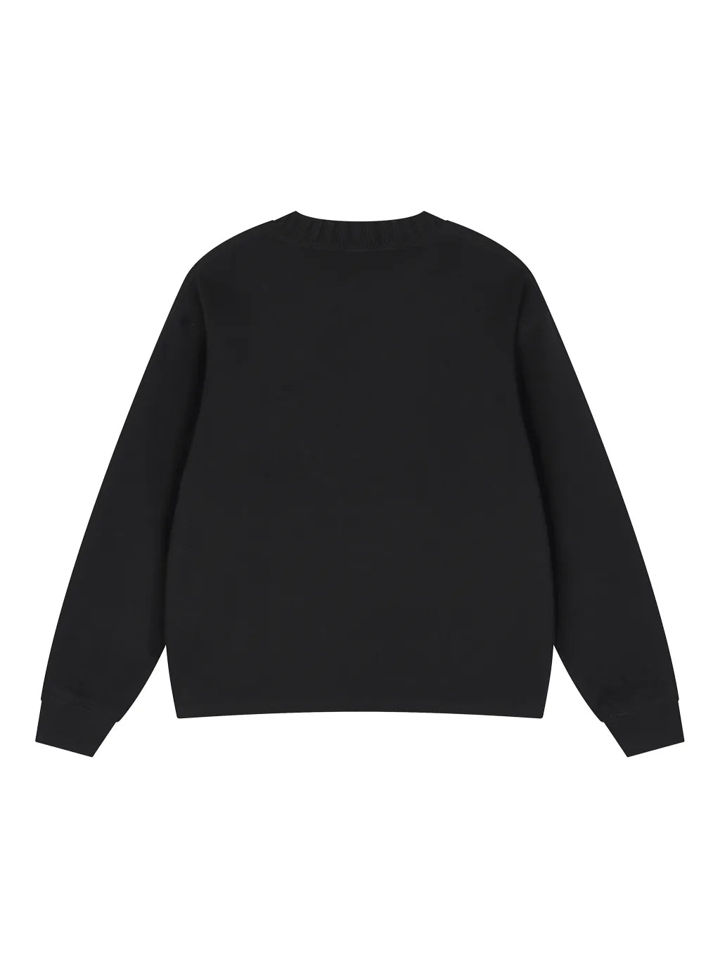 LUXURY TERMINAL - Knitted Round Neck Oversize Sweatshirt