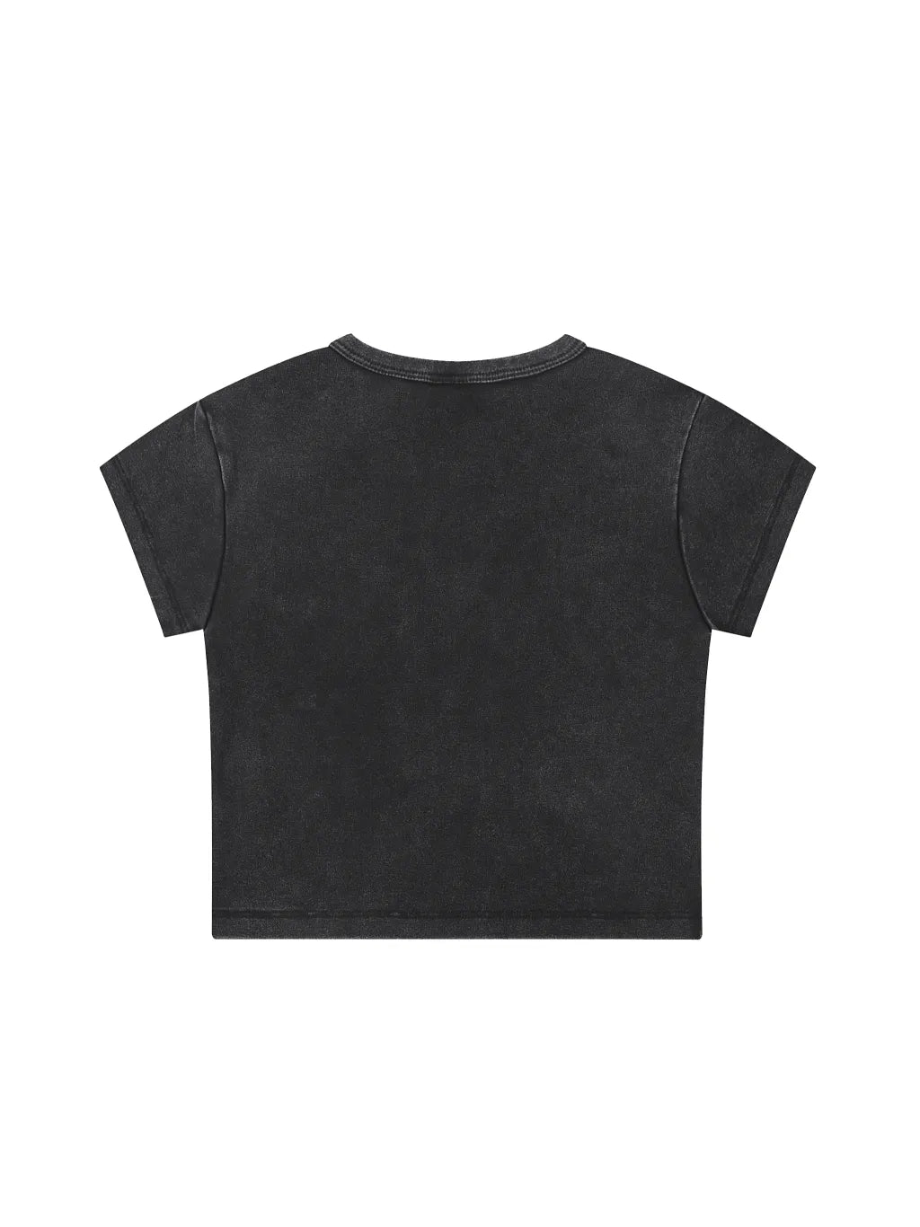 LUXURY TERMINAL - Snow Washed Crop Top