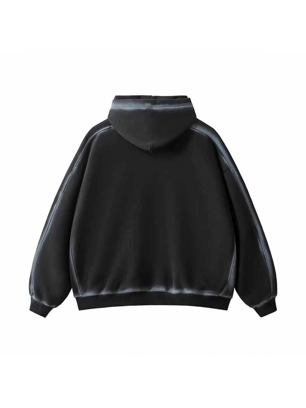 LUXURY TERMINAL - Sunfaded Edge Fleece Hoodie