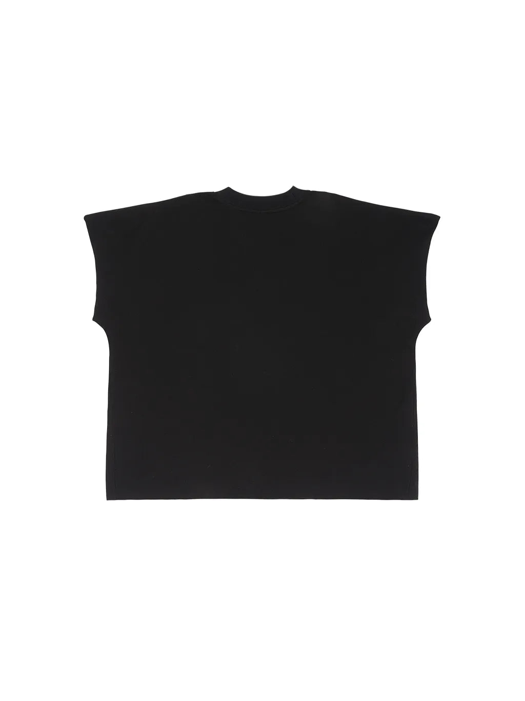 LUXURY TERMINAL - Raw Edge Boxy Non-Shrink T-Shirt