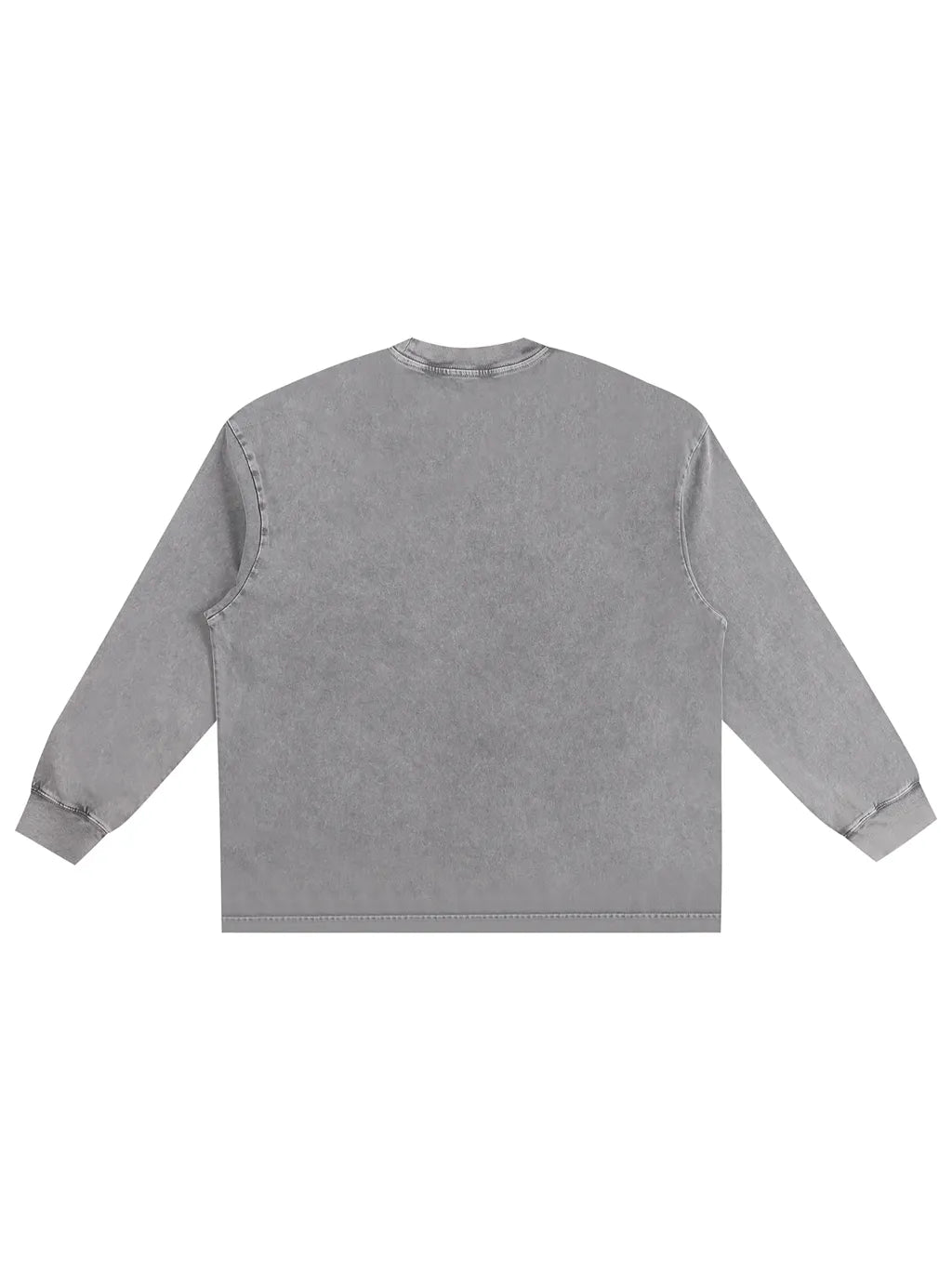LUXURY TERMINAL - Snow Washed Frayed Edge T-Shirt