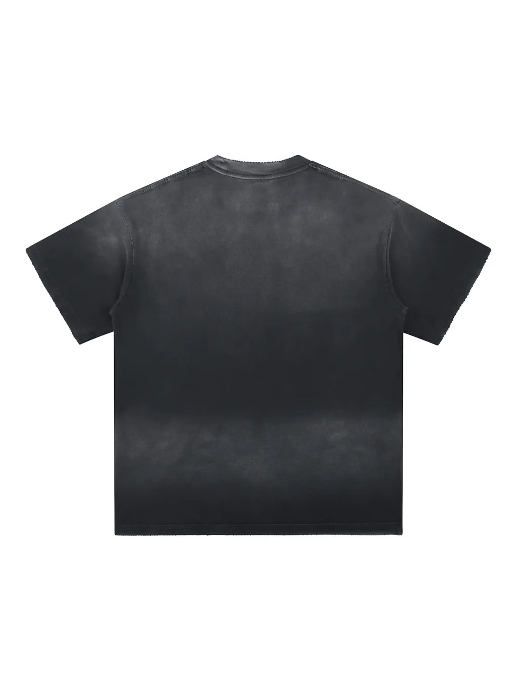 LUXURY TERMINAL - Sun Fade Hand-Frayed Cotton T-Shirt