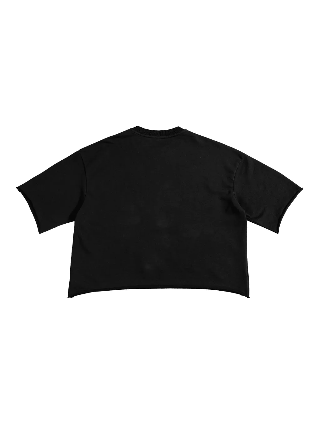 LUXURY TERMINAL - French Terry Raw Edge T-Shirt