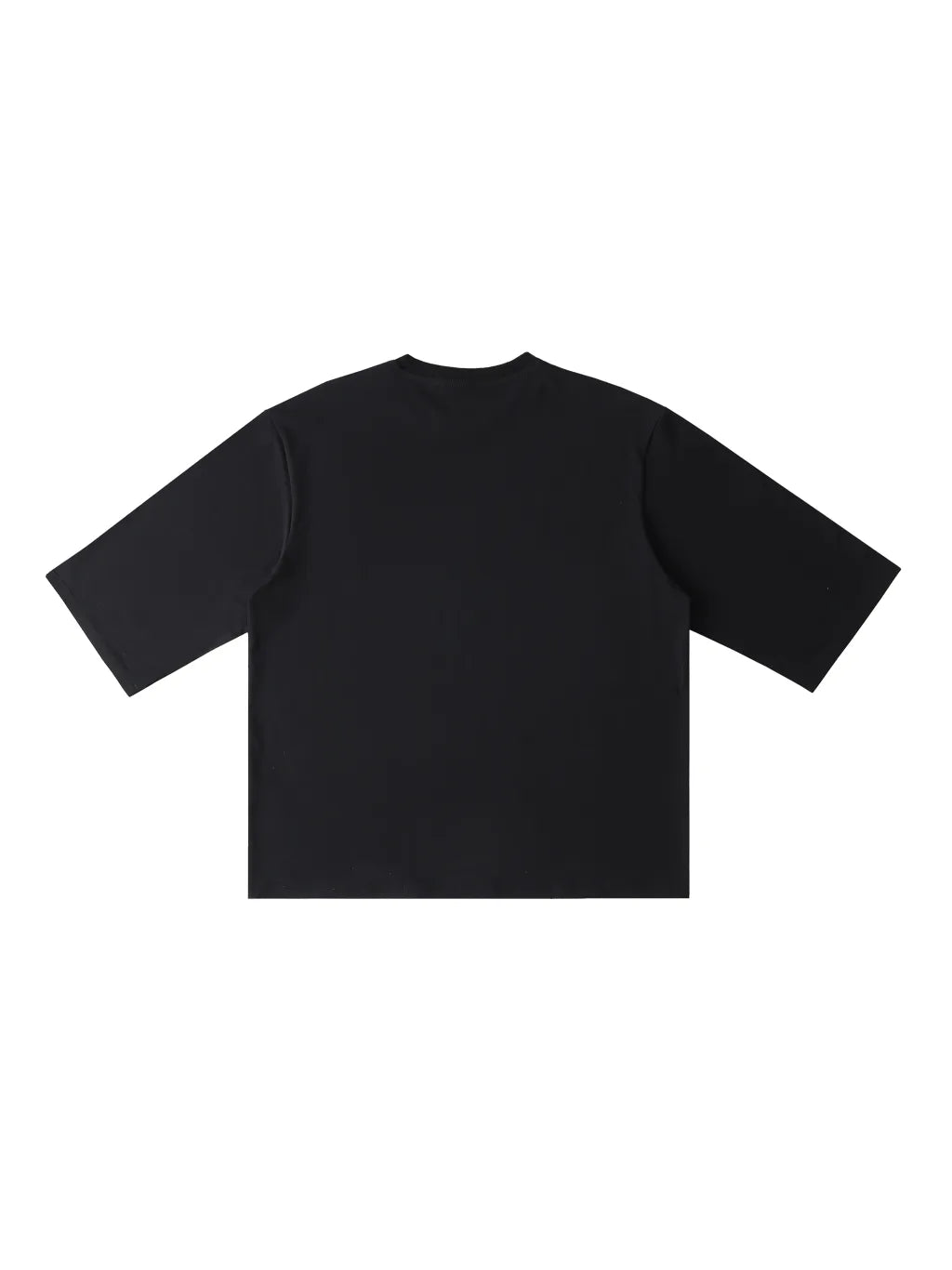 LUXURY TERMINAL - Essential Half Sleeve Ribbed T-Shirt