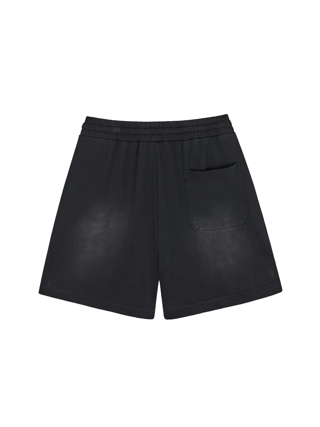 LUXURY TERMINAL - Sun Fade Raw Edge Cotton Shorts