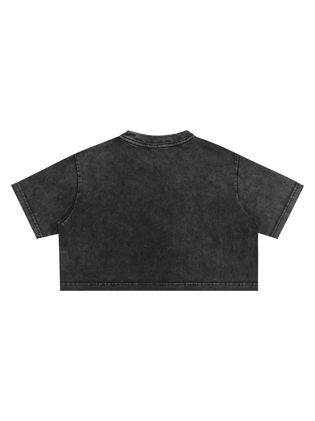 LUXURY TERMINAL - Snow Washed Crop Top