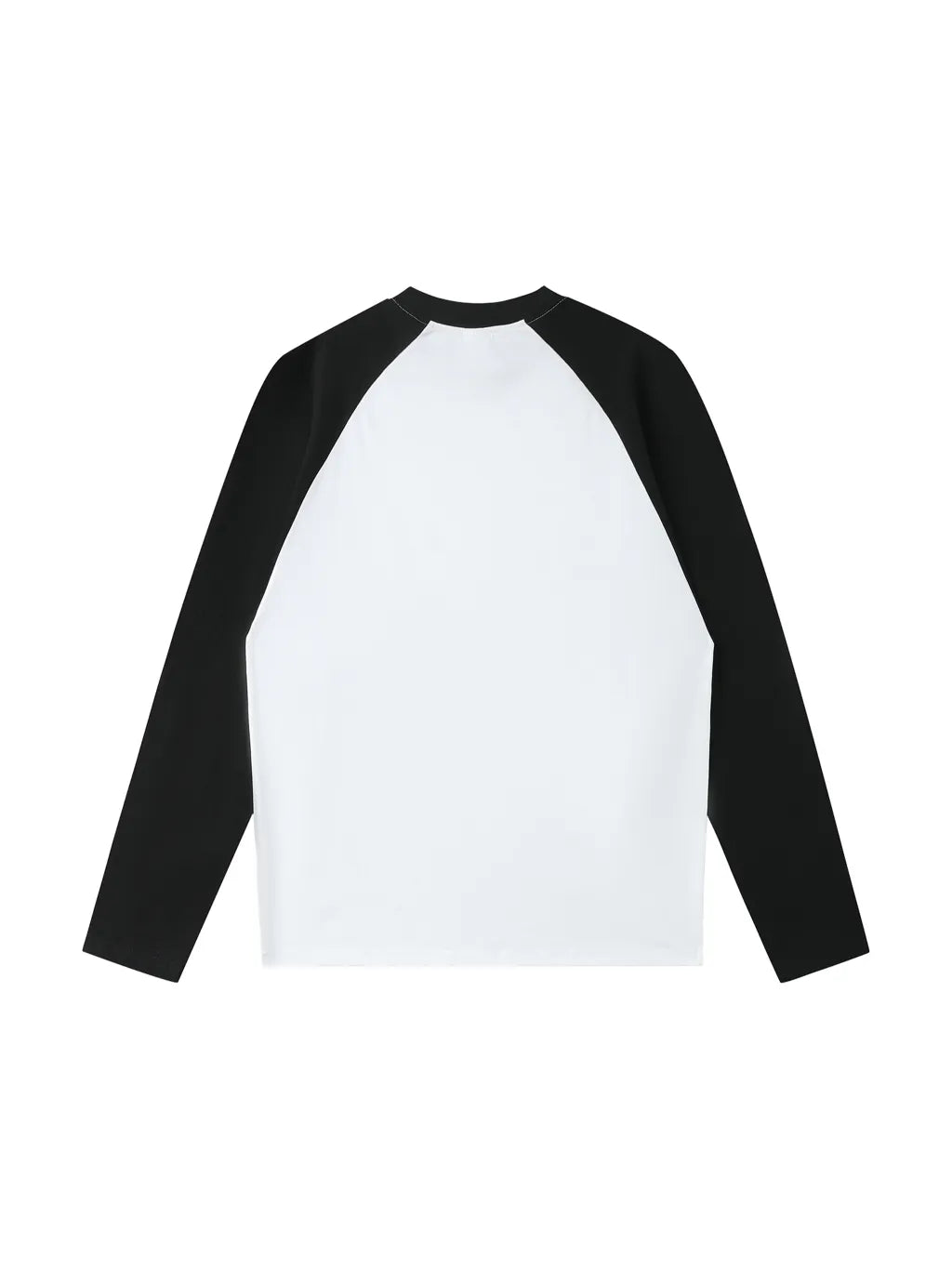 LUXURY TERMINAL -Color-Blocked Raglan Long-Sleeve T-Shirt