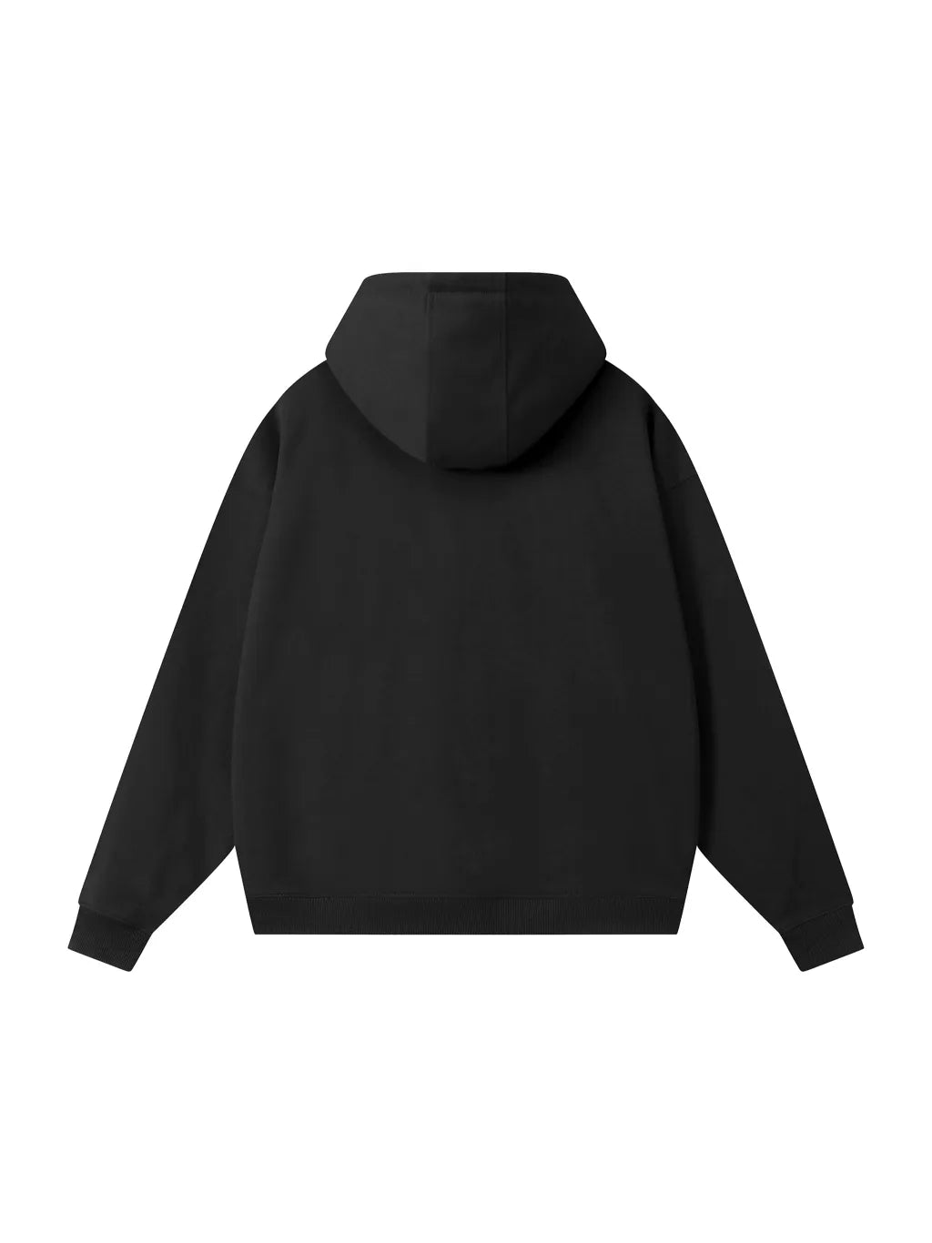 LUXURY TERMINAL - Drop-Shoulder Zip Up Hoodie