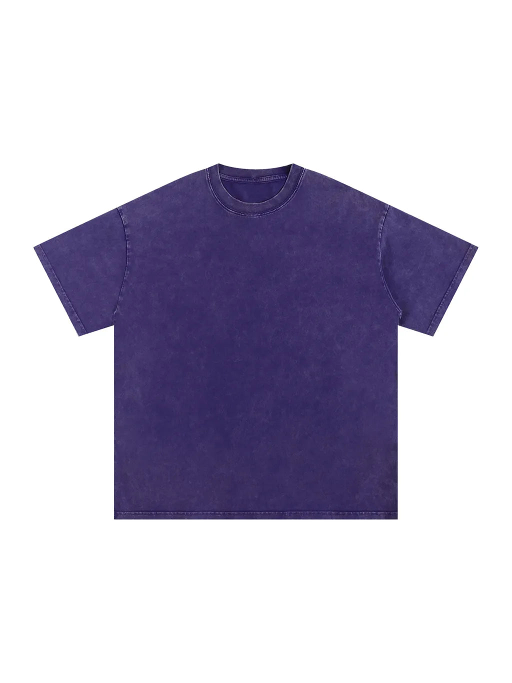 LUXURY TERMINAL - Snow Washed Oversized Cotton T-Shirt