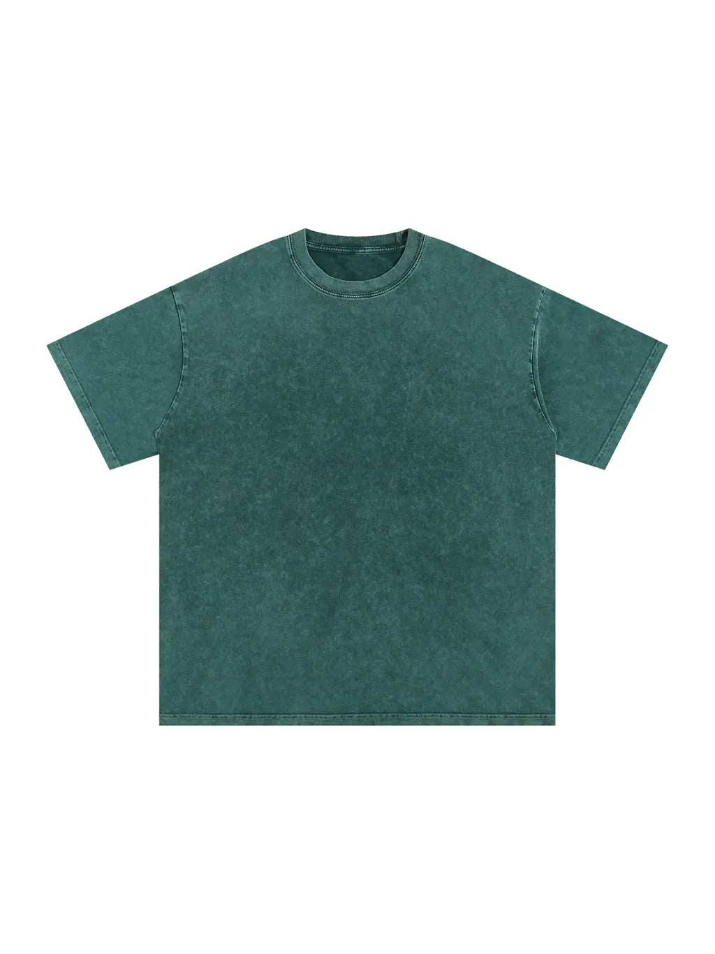 LUXURY TERMINAL - Snow Washed Oversized Cotton T-Shirt