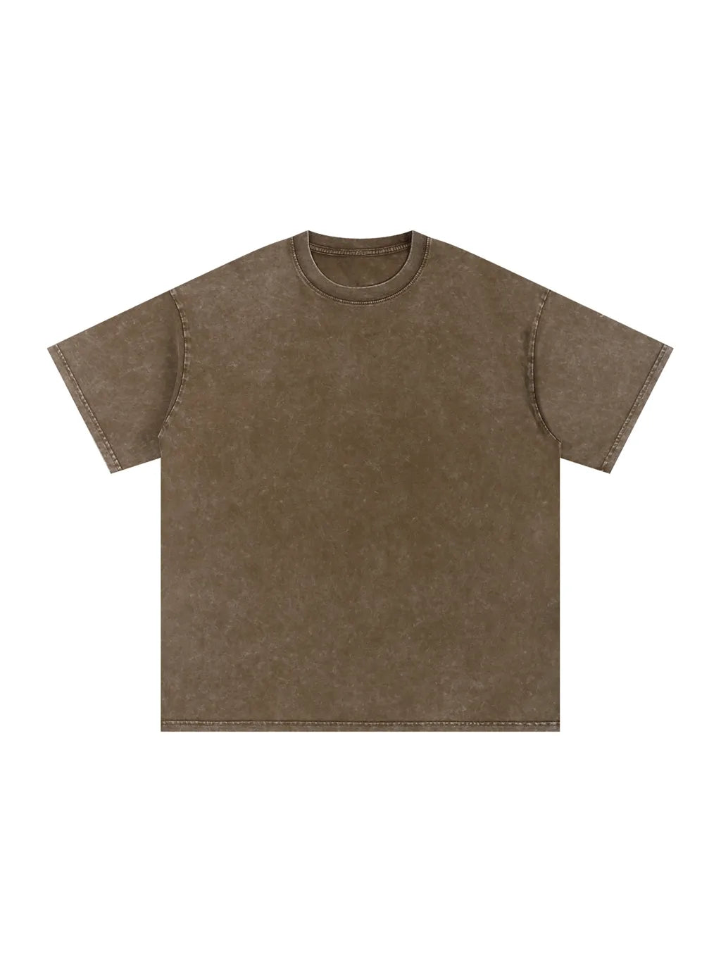 LUXURY TERMINAL - Snow Washed Oversized Cotton T-Shirt