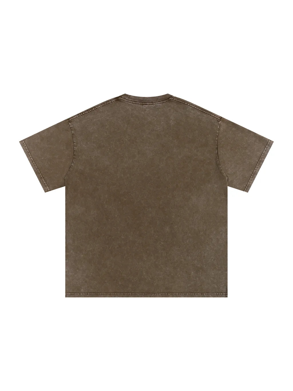 LUXURY TERMINAL - Snow Washed Oversized Cotton T-Shirt