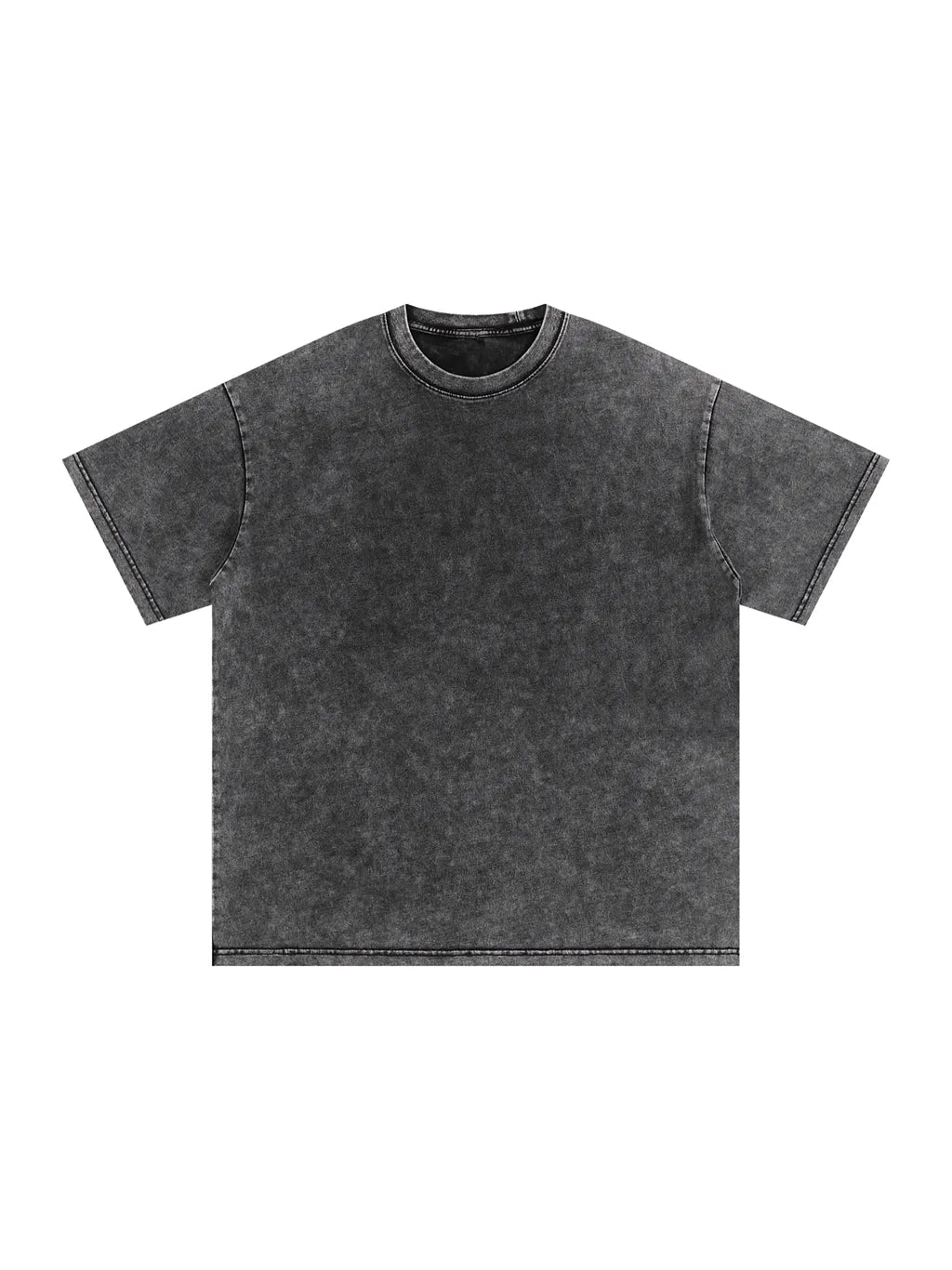 LUXURY TERMINAL - Snow Washed Oversized Cotton T-Shirt